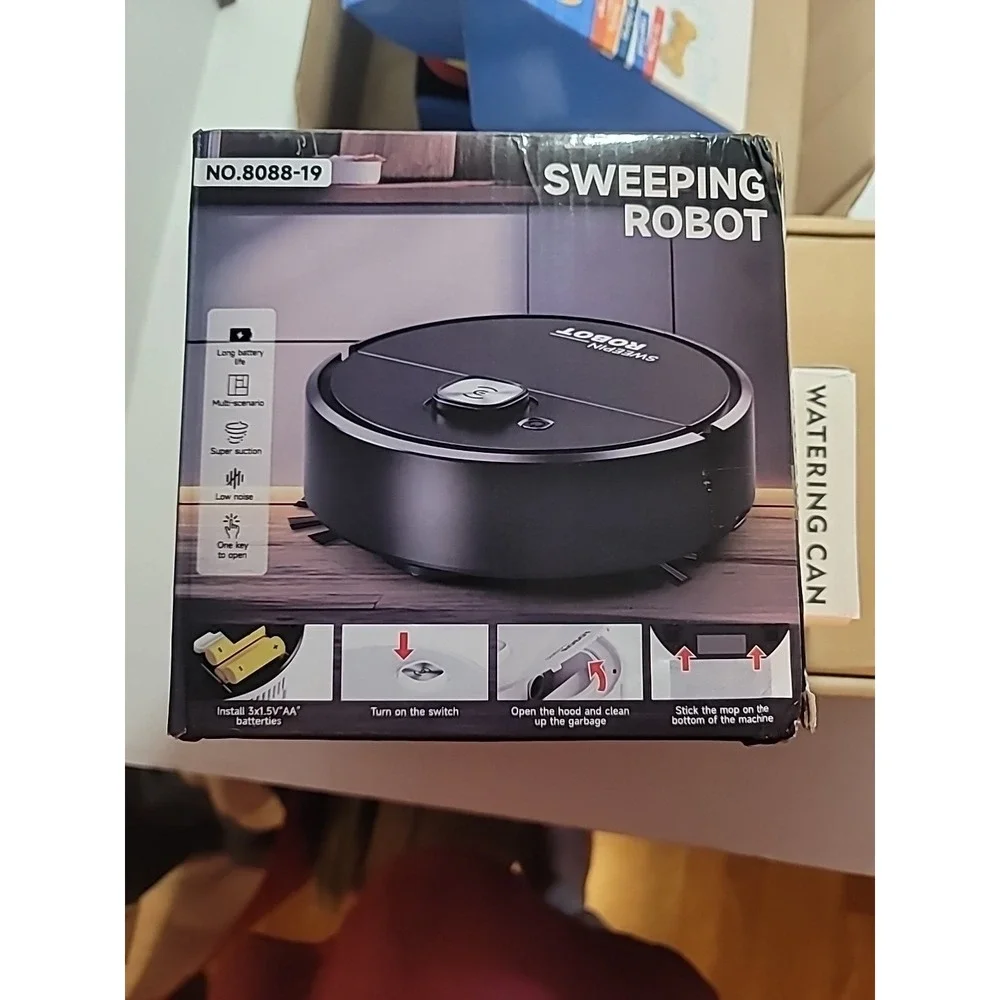 Robot Vacuum Cleaner, Mini Automatic Avoidance USB Charging Smart Sweeping Robot